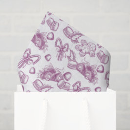Papel De Seda Doçuras de Feriado - AÇúcar Ameixa (Sheer)