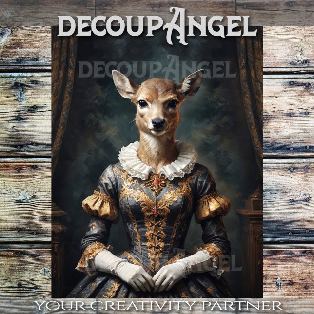 Papel De Seda Doe Aristocrático - Decoupage- (Criador carregado)