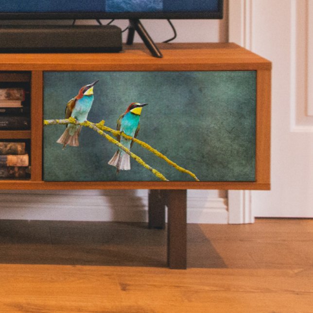 Papel De Seda Dois beija-flores assistindo a desacoplamento (Criador carregado)