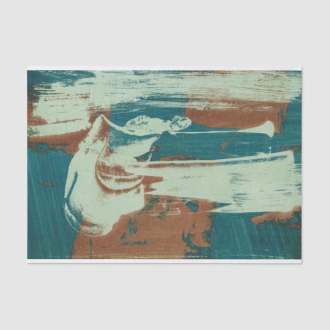 Papel De Seda Dois para norte (Frente )