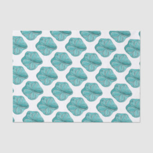Papel De Seda Dólar de areia azul