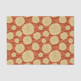 Papel De Seda Dólares de areia vermelha