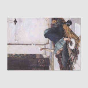 Papel De Seda Dolce Far Niente por John William Waterhouse -1879