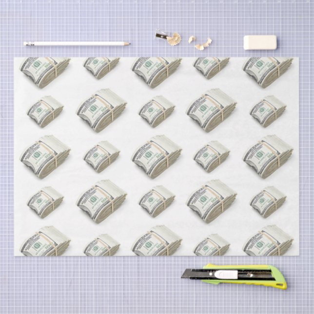 Papel De Seda Dollars (Arte )