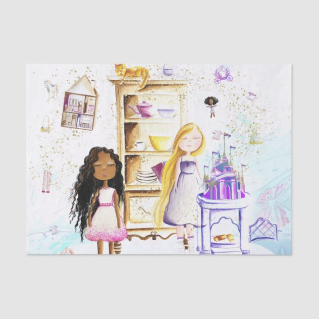 Papel De Seda Dollhouse (Frente )