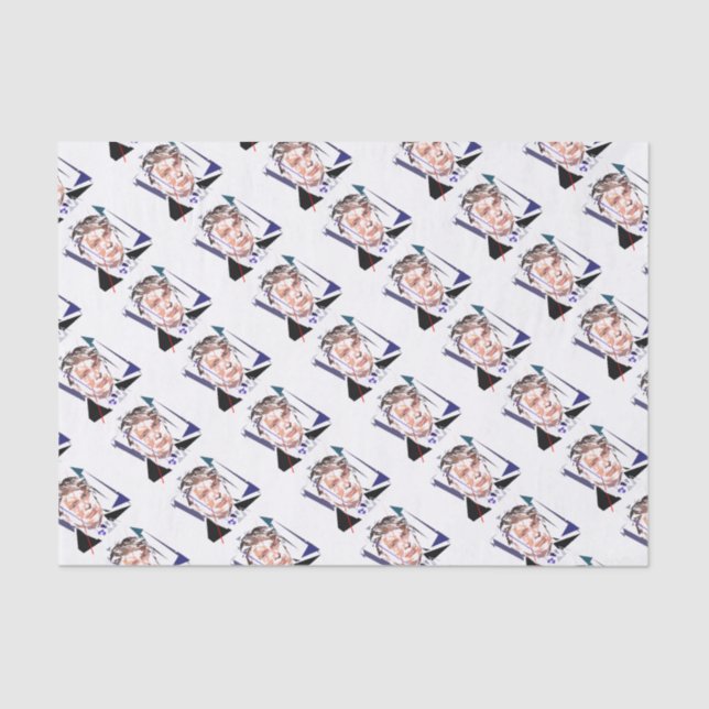 Papel De Seda Donald Trump (Frente )