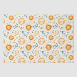 Papel De Seda Dons de bebês e flores