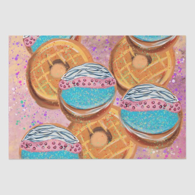 Papel De Seda Donuts (Frente )