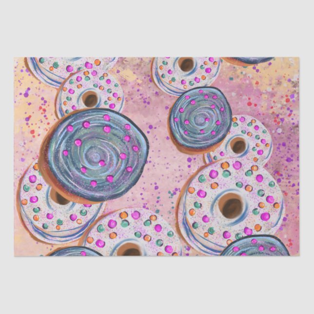 Papel De Seda Donuts (Frente )