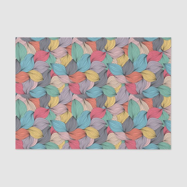 Papel De Seda Doodle Yarn Weave (Frente )