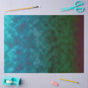 Papel De Seda Dossel de Águas Profundas