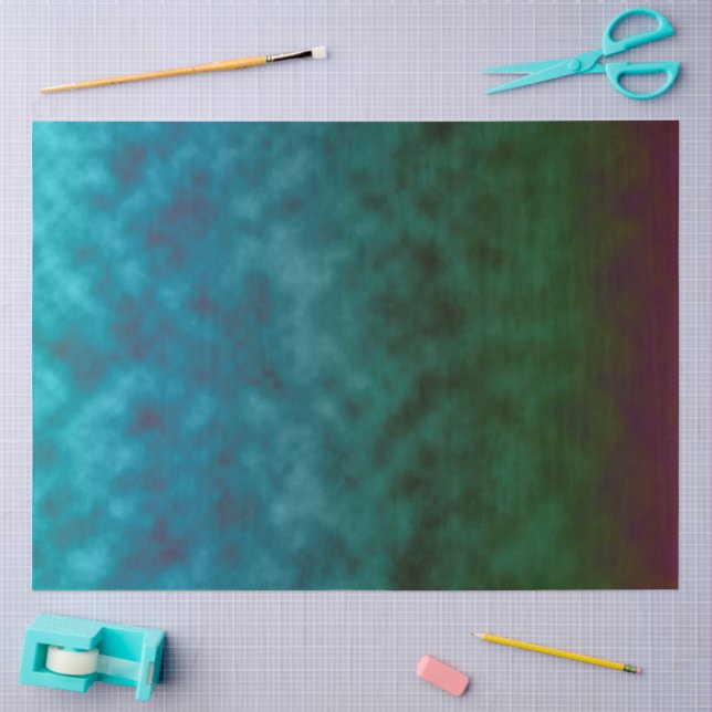 Papel De Seda Dossel de Águas Profundas (Arte )