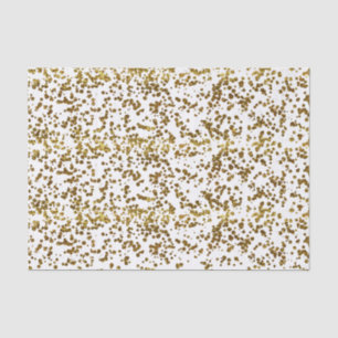 Papel De Seda Dourada Bling Glitter Confetti