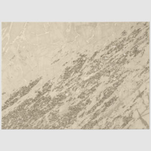 Papel De Seda Dourada Champagne Glitter Marble Moderna