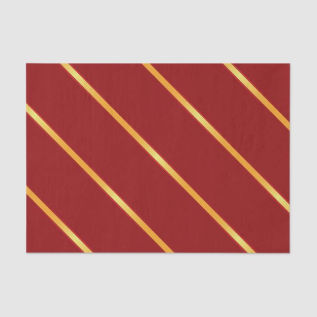 Papel De Seda Douradas faixas de diagnóstico metálicas espessas  (Frente )