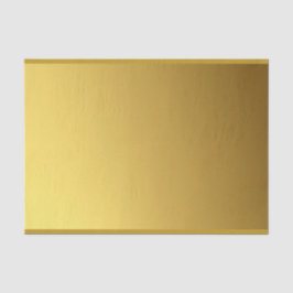 Papel De Seda Dourado