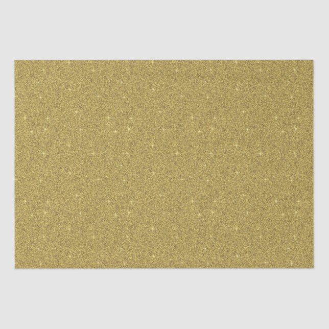 Papel De Seda Dourado brilho (Frente )