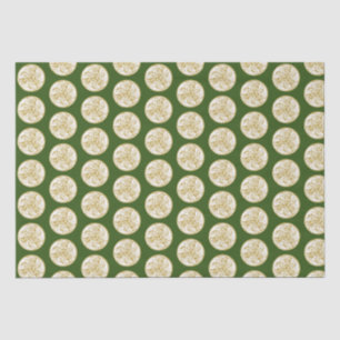 Papel De Seda Dourado Cão Céltico Trio Patten