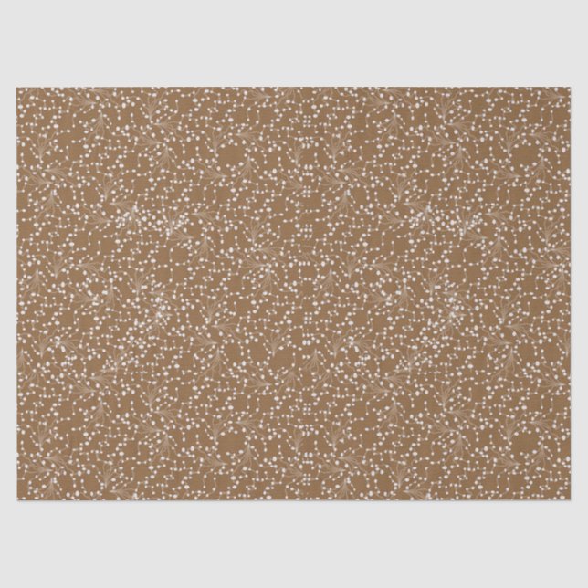 Papel de seda dourado damasco (Frente )