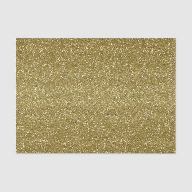 PAPEL DE SEDA DOURADO GLITTER OLHA MARDI GRAS (Frente )