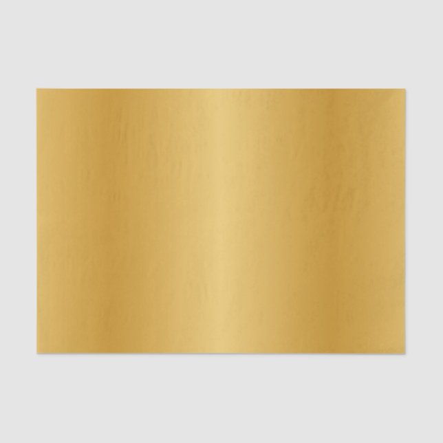 Papel De Seda Dourado metálico antigo (Frente )
