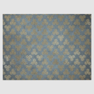 Papel De Seda Dourado Nó Celta - Desaparecimento Espiral