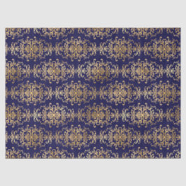 Papel De Seda Dourado trabalho de rolagem em roxo