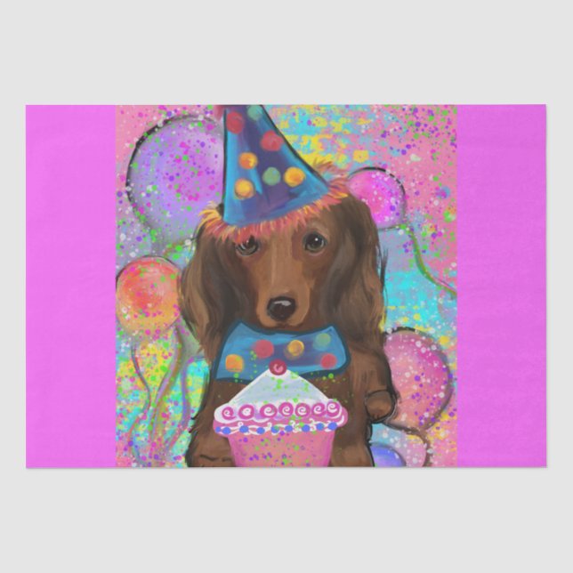 PAPEL DE SEDA DOXIE VERMELHA DE CABELO COMPRIDO (Frente )
