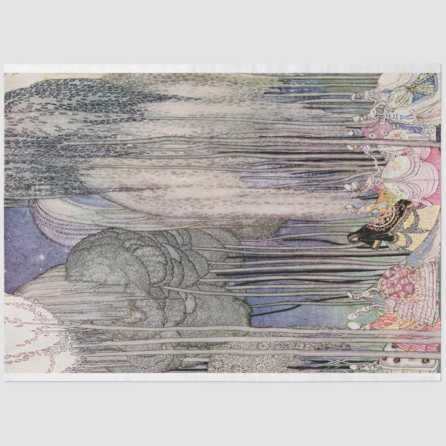 Papel De Seda Doze princesas dançantes (Frente )