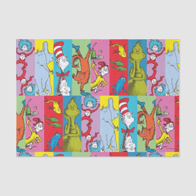 Papel De Seda Dr. Seuss | Fatia de Personagem (Frente )