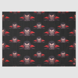 Papel De Seda Dracula Gótica Halloween
