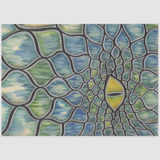 Papel De Seda Dragão da água (Frente )