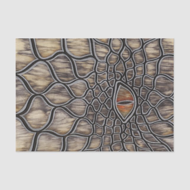 Papel De Seda Dragão da cinza (Frente )