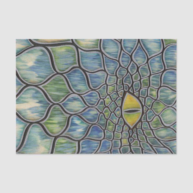 Papel De Seda Dragão de água (Frente )