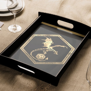 Papel De Seda Dragão de Dice RPG   Retro Tabletop Role Player Do