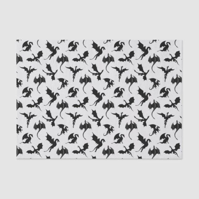 Papel De Seda Dragão de Dissociação (Frente )