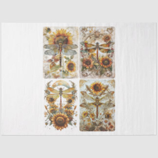 Papel De Seda Dragonflies de Designer