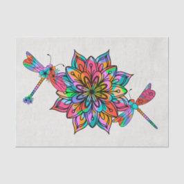 Papel De Seda Dragonfly elétrica A