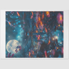 Papel De Seda Dragonfly Moon