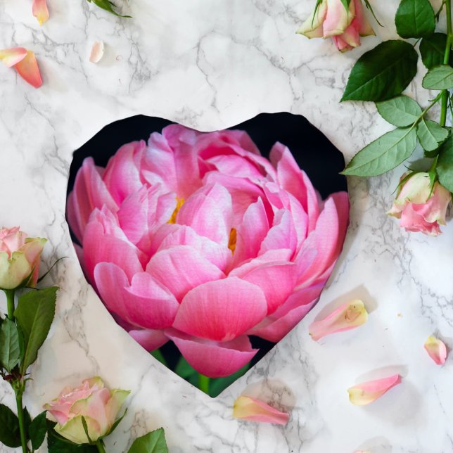 Papel De Seda Dramática e Linda Peônia Rosa (Criador carregado)