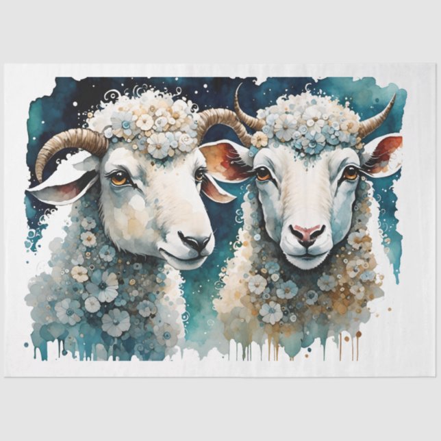 Papel De Seda Dream Sheep (Frente )