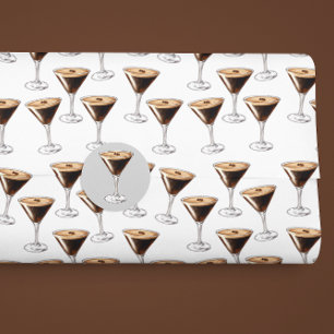 Papel De Seda Drinks feitos com espresso e martini
