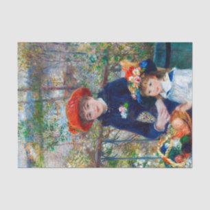 Papel De Seda Duas Irmãs, Renoir