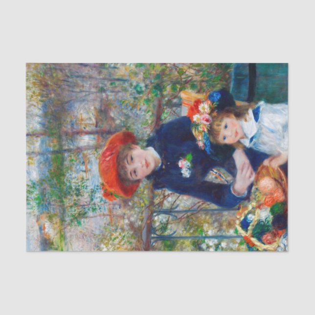 Papel De Seda Duas Irmãs, Renoir (Frente )
