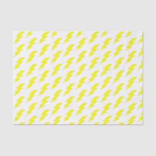 Papel De Seda É Elétrico Parafuso De Relâmpago Amarelo