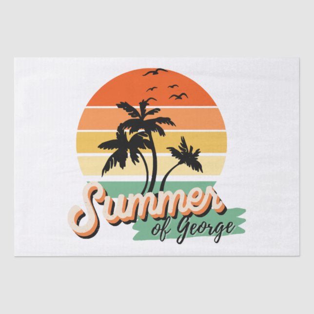 Papel De Seda É o Verão de George (Frente )