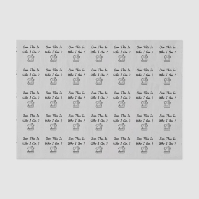 Papel De Seda É Quem Eu Sou? (Frente )