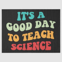 Papel De Seda É um bom dia para ensinar ciência