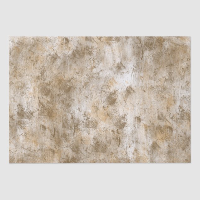 Papel De Seda Earthy Brown Cream Sand (Frente )