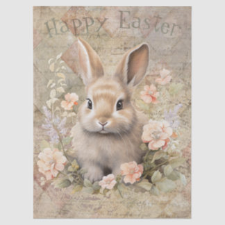 Papel De Seda Easter Spring Bunny